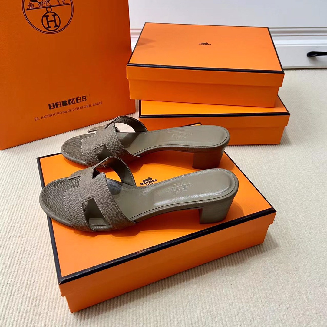 에르메스 올수공 오아시스 슬리퍼 샌들 앱송 13